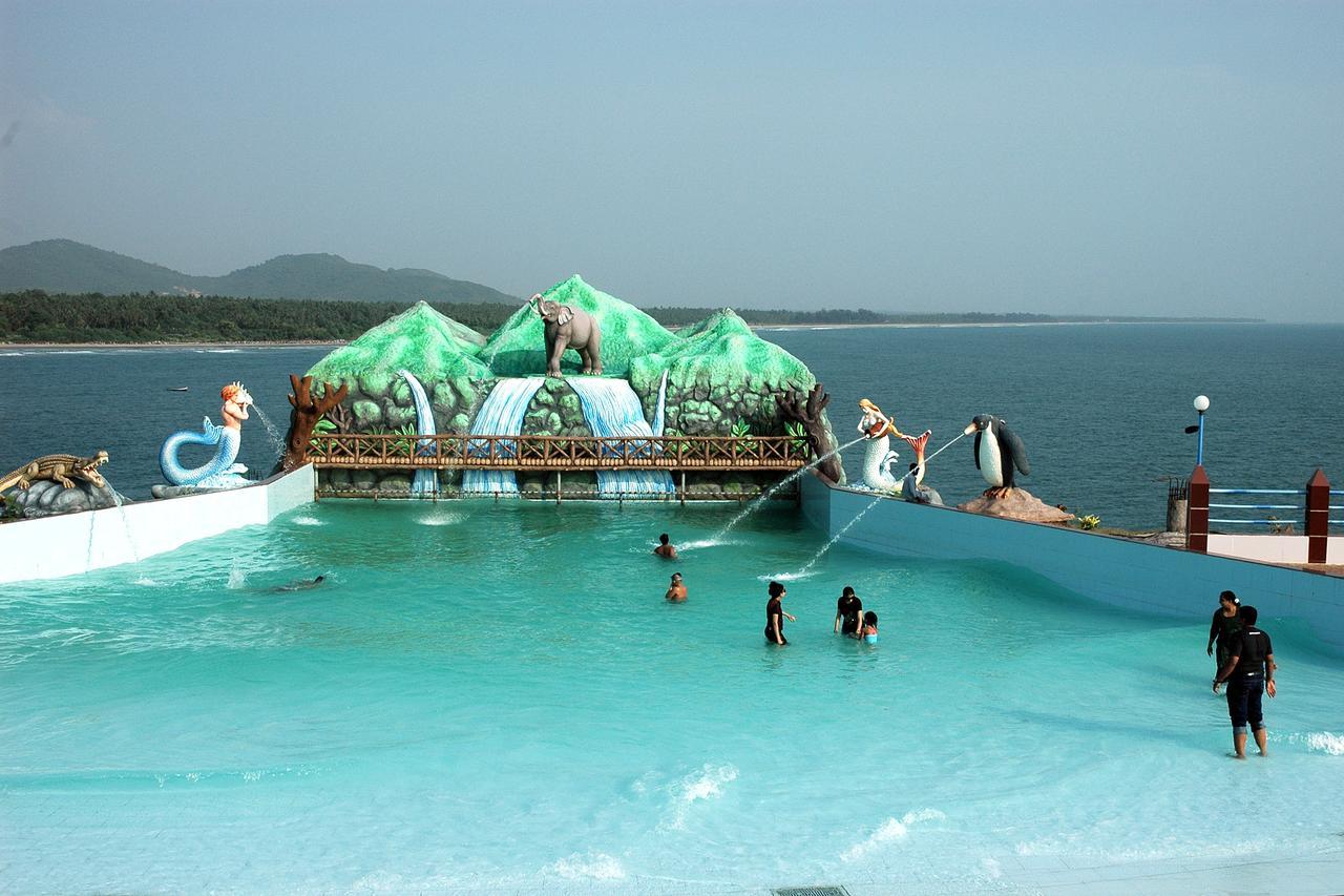 Rns Residency Sea View Hotel Mavalli Bagian luar foto